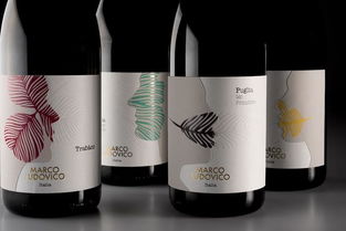 意大利紅酒品牌marco ludovico推出了一組人與自然的紅酒產(chǎn)品包裝